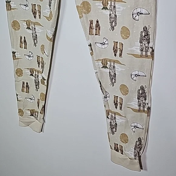 Star Wars Beige and Gold Women's Leggings - Picture 3 of 6